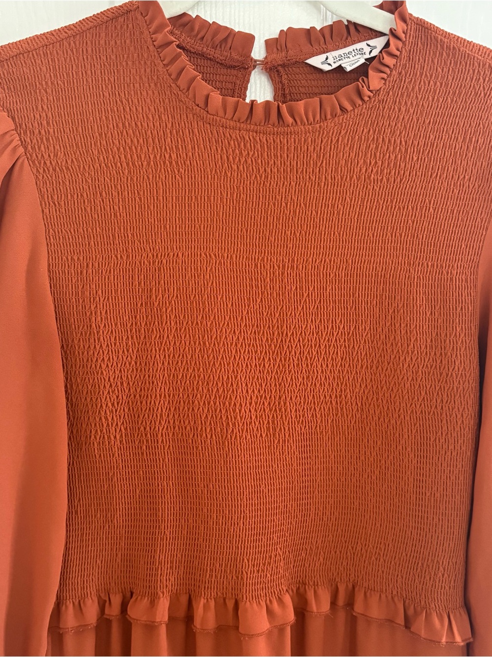 Nanette Lepore Rust Brown Maxi Dress - Picture 3 of 5